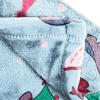 imageJay Franco Kids Christmas Plush Throw Blanket  50x70 Inches Soft ampamp Cozy Fleece Throw for Holiday Bedroom ampamp Couch Dcor Official Licensed Product Green  MinecraftLight Blue  Stitch