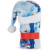 imageJay Franco Santa Hat and Throw Set  2Piece 17quot Inch Holiday Hat and 40quot x 50quot Inch UltraSoft Plush Fleece Blanket Gift SetBlue  Spiderman