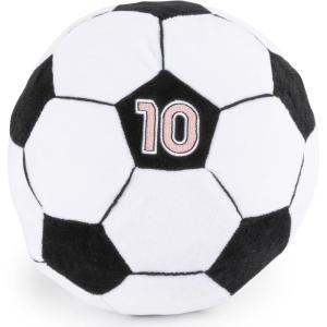 imageJay Franco Lionel Messi Plush Pillow Buddy  UltraSoft Stuffed Plushie ampamp Cozy Pillow Official Licensed Product 8 Inch White  Messis BallWhite  Lionel Messi