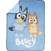 imageJay Franco Bluey and Bingo Kids Throw Blanket  Plush 46quot x 60quot Toddlers Fade Resistant
