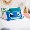imageJay Franco Body Pillow Cover  Kids Super Soft 1 Single Bed Pillow Cover  20 x 30 Inches Blue  Lilo and Stitch