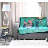 imageJay Franco Kids Plush Throw Blanket  46 x 60 Inch Soft ampamp Cozy Fleece Throw for Bedroom ampamp Living Room Dcor Official Licensed Product Green  ZootopiaGreen  Zootopia