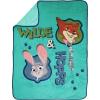 imageJay Franco Kids Plush Throw Blanket  46 x 60 Inch Soft ampamp Cozy Fleece Throw for Bedroom ampamp Living Room Dcor Official Licensed Product Green  ZootopiaGreen  Zootopia