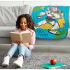 imageJay Franco Kids Plush Throw Blanket  46 x 60 Inch Soft ampamp Cozy Fleece Throw for Bedroom ampamp Living Room Dcor Official Licensed Product Green  ZootopiaBlue  Toy Story Buzz