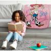 imageJay Franco Kids Plush Throw Blanket  Childrens Soft ampamp Comfy 46x60 Inches Throw for Couch or Bed  Cozy Home Dcor for Living Room ampamp Bedroom Pink  Toy Story Jessie