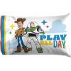 imageJay Franco Kids Sheet Set with Fitted Flat Sheets ampamp Pillow Cover  UltraSoft Bedding with Pillowcase for Room Decor White  Toy Story 4 Piece QueenWhite  Toy Story
