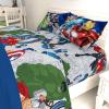 imageJay Franco Kids Sheet Set with Fitted Flat Sheets ampamp Pillow Cover  UltraSoft Bedding with Pillowcase for Room Decor White  Toy Story 4 Piece QueenBlue  Avengers