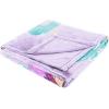 imageJay Franco Kpop Demon Hunters Kids Plush Throw Blanket  Ultra Soft Cozy 50 x 60 Inch Plush Fleece for Bed Couch Sofa Home Dcor Official Licensed Purple  Kpop Demon HuntersPurple  Kpop Demon Hunters