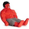 imageJay Franco Plush Pillow Buddy  Soft Light Up Plushie Stuffed Pillow with LED Lights 23 Inches Red  Marvel Red Hulk