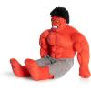 imageJay Franco Plush Pillow Buddy  Soft Light Up Plushie Stuffed Pillow with LED Lights 23 Inches Red  Marvel Red Hulk