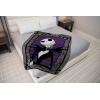 imageJay Franco Plush Throw Blanket  Soft ampamp Cozy Fleece Throw for Bedroom ampamp Couch Dcor Official Licensed Product Gray  Nightmare Before Christmas 60x90  Large BlanketGrey  Nightmare Before Christmas