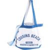 imageJay Franco Tote Bag and Beach Towel Set  Canvas Shoulder Handbag Measures 16 x 14 Inches Double Straps with Super Soft and Absorbent 28 x 58 Inch Bath Towel Blue  The Summer I Turned Pretty