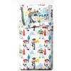 imageJay Franco Kids Sheet Set with Fitted Flat Sheets ampamp Pillow Cover  UltraSoft Bedding with Pillowcase for Room Decor White  Toy Story 3 Piece Twin