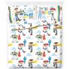 imageJay Franco Kids Sheet Set with Fitted Flat Sheets ampamp Pillow Cover  UltraSoft Bedding with Pillowcase for Room Decor White  Toy Story 4 Piece QueenWhite  Toy Story