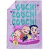 imageJay Franco Kpop Demon Hunters Kids Plush Throw Blanket  Ultra Soft Cozy 50 x 60 Inch Plush Fleece for Bed Couch Sofa Home Dcor Official Licensed Purple  Kpop Demon HuntersPurple  Kpop Demon Hunters