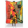 imageJay Franco Plush Throw Blanket  Soft ampamp Cozy Fleece Throw for Bedroom ampamp Couch Dcor Official Licensed Product Gray  Nightmare Before Christmas 60x90  Large BlanketRed  Fortnite