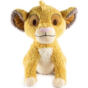 imageJay Franco Disney Plush Pillow Buddy  Soft Plushie Stuffed Pillow 14 Inches Blue  SadnessYellow  Simba
