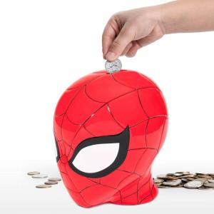 imageJay Franco Bluey Ceramic Piggy Bank  Kids Room Dcor ampamp Coin Bank  Childrens Learning ResourceRed  Spiderman