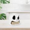 imageDisney Nightmare Before Christmas Sponge Holder  Black ampamp White Resin Jack Skellington Soap Dish  Bathroom Dcor