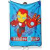 imageJay Franco Kids Plush Throw Blanket  Soft ampamp Cozy Fleece Throw for Bedroom ampamp Couch Dcor Official Licensed Product Pink  Disney Princess 40x50  Travel BlanketBlue  Iron Man  Friends