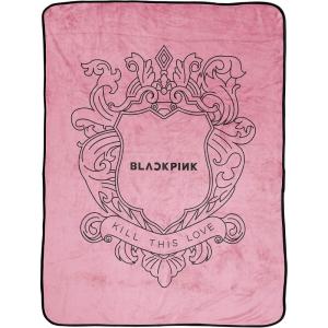 imageJay Franco Blackpink Kill This Love Throw Blanket  Measures 46 x 60 inches Bedding Features Album Cover  Fade Resistant Super Soft Fleece Official Black Pink Product