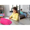 imageJay Franco Disney Princess Social Large Tablet Pillow  Soft Holder Rest Support Pillow Features Cinderella Belle Jasmine Rapunzel ampamp Tiana Official Disney Product