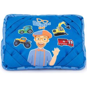 imageJay Franco Blippi Trucks Small Tablet Pillow  Soft Holder Rest Support Pillow Official Blippi Product