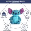image:imageJay Franco Weighted Disney Plush Pillow Buddy  25 lbs Soft Plushie Stuffed Pillow 14 Inches Blue  Stitch