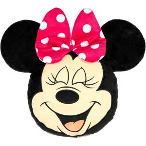 image:imageJay Franco Disney Minnie Mouse Nogginz Decorative Face Pillow  Super Soft  Measures 15 Inches Official Disney Product
