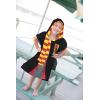 image:imageJay Franco Harry Potter Gryffindor Kids BathPoolBeach Hooded Poncho  Super Soft amp Absorbent Cotton Towel Measures 28 x 28 Inches Official Harry Potter Product