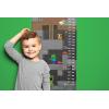 image:imageJay Franco Minecraft Growth Chart  Kids Removeable Wall Dcor Features Creeper Skeleton amp Zombie Official Minecraft Product