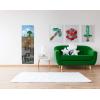 image:imageJay Franco Minecraft Growth Chart  Kids Removeable Wall Dcor Features Creeper Skeleton amp Zombie Official Minecraft Product