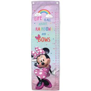 image:imageJay Franco Disney Minnie Mouse Bowtique Growth Chart  Kids Removeable Wall Dcor Official Disney Product