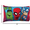 image:imageJay Franco Disney Moana Friends 1 Pack Pillowcase  DoubleSided Kids Super Soft Bedding  Features Moana HEI HEI amp Pua Official Disney ProductMulti  Super Hero Adventures