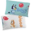 image:imageJay Franco Disney Moana Friends 1 Pack Pillowcase  DoubleSided Kids Super Soft Bedding  Features Moana HEI HEI amp Pua Official Disney ProductTeal  Bluey