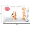 image:imageJay Franco Disney Moana Friends 1 Pack Pillowcase  DoubleSided Kids Super Soft Bedding  Features Moana HEI HEI amp Pua Official Disney ProductTeal  Bluey