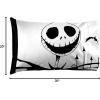 image:imageJay Franco Marvel Spiderman 1 Pack Pillowcase  DoubleSided Kids Super Soft Bedding Official Marvel ProductWhite  Nightmare Before Christmas