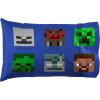 image:imageJay Franco Marvel Spiderman 1 Pack Pillowcase  DoubleSided Kids Super Soft Bedding Official Marvel ProductGreen  Minecraft