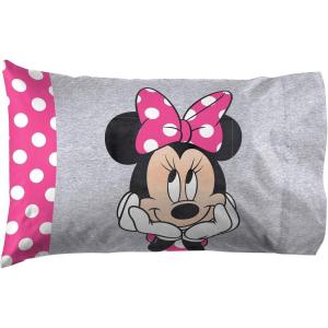 image:imageJay Franco Disney Moana Friends 1 Pack Pillowcase  DoubleSided Kids Super Soft Bedding  Features Moana HEI HEI amp Pua Official Disney ProductGray  Minnie Mouse