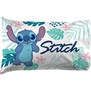 image:imageJay Franco Disney Moana Friends 1 Pack Pillowcase  DoubleSided Kids Super Soft Bedding  Features Moana HEI HEI amp Pua Official Disney ProductWhite  Lilo  Stitch