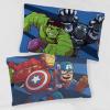 image:imageJay Franco Marvel Super Hero Adventures Charge 1 Pack Pillowcase  DoubleSided Kids Super Soft Bedding  Features The AvengersBlue  Super Hero Adventures