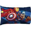 image:imageJay Franco Marvel Super Hero Adventures Charge 1 Pack Pillowcase  DoubleSided Kids Super Soft Bedding  Features The AvengersBlue  Super Hero Adventures