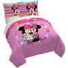 image:imageJay Franco Kids Duvet Cover Set with Sham amp Pillowcase  UltraSoft Bedding for Room Decor Cover ONLY Comforter NOT Included Blue  Frozen 2 Piece TwinPink  Minnie Mouse