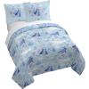 image:imageJay Franco Kids Duvet Cover Set with Sham amp Pillowcase  UltraSoft Bedding for Room Decor Cover ONLY Comforter NOT Included Blue  Frozen 2 Piece TwinBlue  Frozen