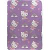 image:imageJay Franco Kids Plush Throw Blanket  Soft amp Cozy Fleece Throw for Bedroom amp Couch Dcor Official Licensed Product Blue  Frozen 46x60  Throw BlanketPurple  Hello Kitty