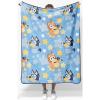 image:imageJay Franco Kids Plush Throw Blanket  Soft amp Cozy Fleece Throw for Bedroom amp Couch Dcor Official Licensed Product Blue  Frozen 46x60  Throw BlanketBlue  Bluey
