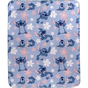 image:imageJay Franco Kids Plush Throw Blanket  Soft amp Cozy Fleece Throw for Bedroom amp Couch Dcor Official Licensed Product Blue  Frozen 46x60  Throw BlanketBlue  Lilo and Stitch