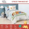 image:imageJay Franco Comforter Set Includes Sheets and Pillow Covers  Soft and Cozy Bed Set for Stylish Room Decor Official Licensed Bedding Multi  Hello Kitty 7 Piece QueenWhite  Winnie the Pooh