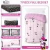 image:imageJay Franco Comforter Set Includes Sheets and Pillow Covers  Soft and Cozy Bed Set for Stylish Room Decor Official Licensed Bedding Multi  Hello Kitty 7 Piece QueenMulti  Minnie Mouse
