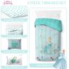 image:imageJay Franco Comforter Set Includes Sheets and Pillow Covers  Soft and Cozy Bed Set for Stylish Room Decor Official Licensed Bedding Multi  Hello Kitty 7 Piece QueenBlue  Princess Cinderella